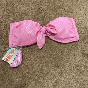 Victoria's Secret Pink Bandeau Swim Suit Top